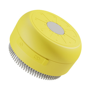 Peigne de massage multifonctionnel en silicone à piles pour le toilettage et le nettoyage des chats et des chiens - Product Image 3