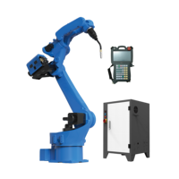 Brazo Robótico Industrial Compacto de 6 Ejes y 10 kg con PLC y Motor para Soldadura Láser de Precisión y Línea de Ensamblaje