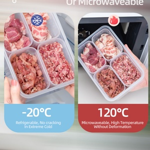 Eco Friendly <b>Food</b> <b>Containers</b> Low Price Airtight <b>Food</b> Storage <b>Containers</b> With Lids Suitable for Restaurant <b>Container</b> Fast <b>Food</b> - Product Image 3