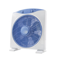 Ventilateur de table en plastique de 12 pouces, ventilateur de boîte numérique à énergie solaire DC, refroidissement de l'air pour usage extérieur avec minuterie, ventilateur de boîte AC/DC