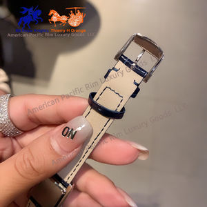 Reloj de Cuarzo de Lujo Longnes para Mujer, Caja de Acero Inoxidable 316L, Esfera Cuadrada con Correa de Cuero, Regalo Empresarial - Product Image 3