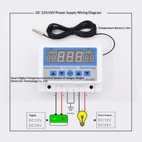 Contrôleur de température numérique XH-W3103, interrupteur thermostatique, contrôle de température entièrement automatique, température réglable