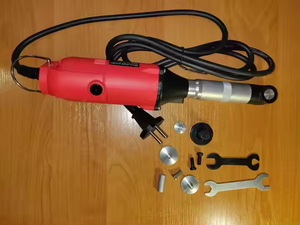 Elektrischer Werkzeugs chl eifer, 6 Polierer und Schleifer mit variabler Geschwindigkeit, 2 "Drehwinkel schleifer für die Metall-/Holz herstellung, Diy-Schleif werkzeug - Product Image 2