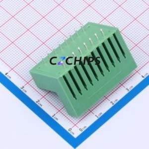 KF2EDGVTM-3.5-2*8P Plug-in Terminal Block Through hole,P=3.5mm Connector Board-to-Board / Socket Closed Screw Fixing 2x8P 3.5mm - Product Image 2