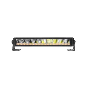 ECE-R65บาร์ LED ออฟโรดขนาด22 "bezelless ไฟเตือน10W สำหรับขับรถ80W