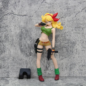 Figura de Acción Banpresto DBZ Lunchi en Forma Rubia con Atuendo y Accesorios de Arma para Coleccionistas de Anime, Juguete Premium - Product Image 6