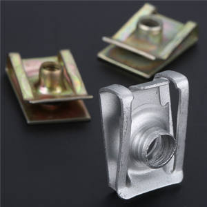 Attache automatique M5 M6 M8 5mm 6mm 8mm Clips pour panneau de roulement de moteur de voiture écrou en spirale vitesse universelle <span class=keywords><strong>pince</strong></span> de <span class=keywords><strong>montage</strong></span> en Zinc - Product Image 2