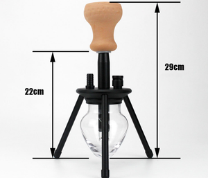 Cachimba de Moda en Oferta, Set de Cachimba con Trípode, Botella de Vidrio, Eje de Aluminio, Cachimba de Viaje, Shisha - Product Image 5