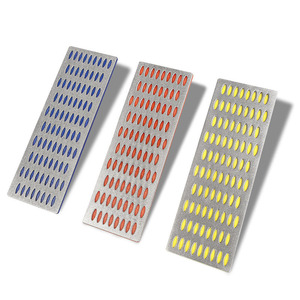 Diamond Whetstone Mesh Sharpening Blade 300 400 600 Grit Aluminum Alloy Manual <b>Sharpeners</b> For <b>Knife</b> Grinding - Product Image 1