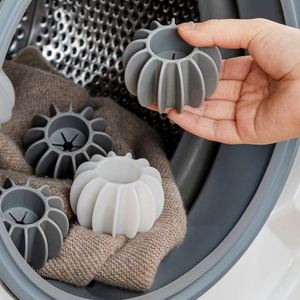 Balle de séchage réutilisable anti-emmêlement pour lave-linge et sèche-linge, protection plastique domestique pour le lavage et le nettoyage - Product Image 1