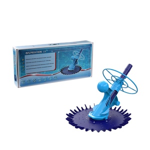 Nettoyeur robotique de <span class=keywords><strong>piscine</strong></span> hors-sol avec aspiration automatique, outil de nettoyage mural et de sol, aspirateur avec tuyau de 8 m - Product Image 2