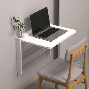 Treo tường gấp bảng gỗ có thể gập lại Tabletop Drop Leaf bàn làm việc nổi máy tính bảng cho phòng ăn phòng giặt ủi - Product Image 6