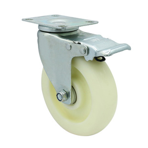 <span class=keywords><strong>3</strong></span> 4 <span class=keywords><strong>5</strong></span> polegadas Trolley Castors <span class=keywords><strong>Medium</strong></span> <span class=keywords><strong>Duty</strong></span> Pvc <span class=keywords><strong>Pu</strong></span> Tpr Rodízio De Plástico para Atacado - Product Image 5