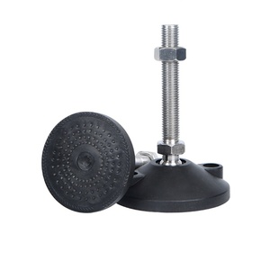 M8-M24 Furniture Plastic <b>Adjustable</b> Feet 7916 80D M20*100/120/150/200mm Rubber Metal - Product Image 4