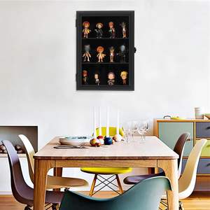 Vitrine de Noël 2026, vitrine de présentation, vitrine pour figurines, vitrine pour figurines à tête oscillante, boîte à ombre, armoire murale - Product Image 3