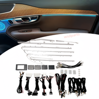 Bande lumineuse LED d'ambiance pour Volvo XC90, éclairage de porte, 64 couleurs, éclairage intérieur, pièces automobiles