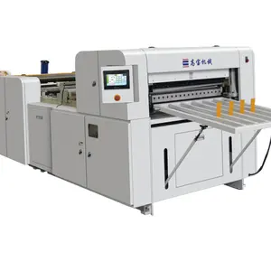 Paper Roll To Sheets Cutting Machine For Coffee Paper Cups Fan Die Cutting And Manufacturing