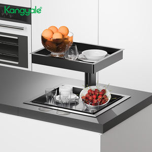 Herrajes para muebles de cocina, organizador de armario, Base de Vida eléctrica, cesta de armario para condimentos, almacenamiento de especias - Product Image 1