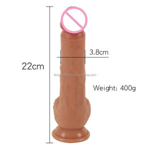 Frauen USB-Aufladung Träger lose Silikon Dildos Rotierende Fernbedienung Vibratoren Komfortable <span class=keywords><strong>Soft</strong></span> Adult Sextoys - Product Image 6