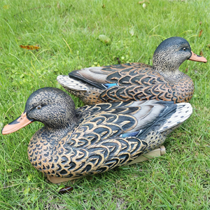 Offre Spéciale : Paire de leurres flottants en plastique pour canard colvert, 3D réalistes, légers, appât de <span class=keywords><strong>chasse</strong></span> pour extérieur, résistants aux intempéries, accessoire pour oiseaux - Product Image 1