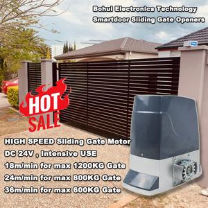 Motor de Puerta Corredera de CC de Alta Velocidad de 18 Metros/Minuto, Abrepuertas Eléctrico Automático para Puertas de hasta 1200 kg - Product Image 2