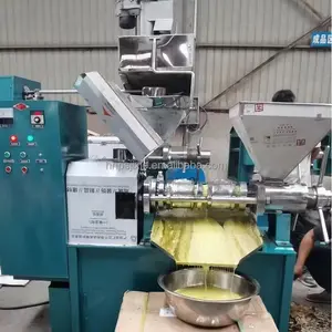 Good quality automatic screw oil press machine of soybean sunflower oil mill processing production