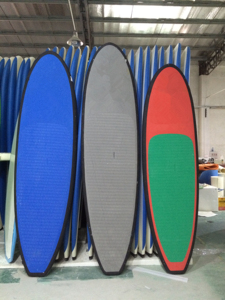 Tùy chỉnh 10'6 ft EPS bọt Epoxy Stand-Up <span class=keywords><strong>Paddle</strong></span> Board với EVA mái chèo mềm và vây cho sup lướt sóng - Product Image 4