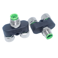 Personnalisé M5 M8 M16 7/8 M23 PVC PUR Étanche Mâle Femelle 3 4 5 6 8 12 Broches Montage sur Panneau Capteur Circulaire M12 Connecteur Connecteurs