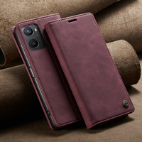 Étui portefeuille magnétique CaseMe en TPU+PU pour Redmi Note 10 4G - Étui rabattable antichoc avec porte-cartes et certification ROHS