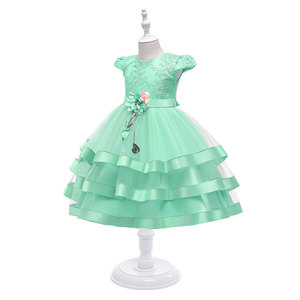 Vestido <span class=keywords><strong>de</strong></span> fiesta para niños <span class=keywords><strong>de</strong></span> fábrica China, venta al por mayor, <span class=keywords><strong>precio</strong></span> barato, capa <span class=keywords><strong>de</strong></span> <span class=keywords><strong>pastel</strong></span>, moda <span class=keywords><strong>de</strong></span> cumpleaños, 3300 - Product Image 4