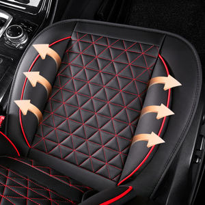 Housse de siège de voiture en cuir intégral quatre saisons avec coussin de siège - Product Image 5