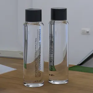 Ipack Fabriek Prijs 475Ml Witte Ecologische Plastic Hdpe Lege Shampoo En Conditioner Squeeze Ovale Fles