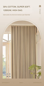 <span class=keywords><strong>Tende</strong></span> di Lusso Nere in Seta per Camera da Letto <span class=keywords><strong>Moderne</strong></span> con Occhielli in Velluto Ciniglia <span class=keywords><strong>Plissettate</strong></span> Oscuranti da Sogno per Soggiorno con Maglia Integrata - Product Image 5