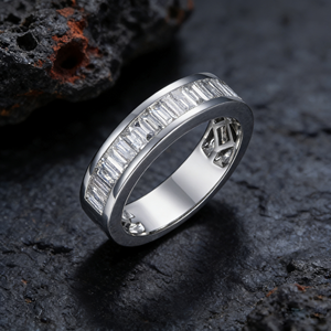 CUSTOM 9K/10K/14K/18K SOLID <b>GOLD</b> LAB GROWN CVD IGI/HPHT DIAMOND CLASSIC ENGAGEMENT PARTY <b>RING</b> for <b>MEN</b> & WOMEN - Product Image 3