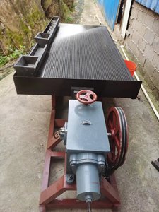 Small Glass Steel <strong>Gold</strong> Beneficiation Shaker <strong>Shaking</strong> <strong>Table</strong> for <strong>Gold</strong> Separating 6S 2100 - Product Image 2