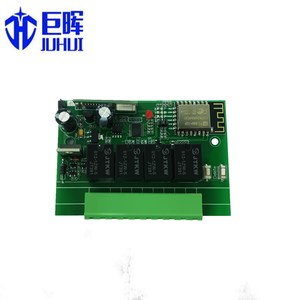 Phổ RF không dây dual-channel cửa nhà để xe từ xa Receiver DC/AC 9V-30V Bộ nhớ lớn 2 tự động không thấm nước kim loại nhựa - Product Image 4