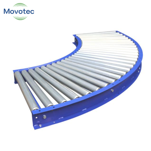 Movotec Fabrika Direkt Özelleştirilmiş 90 Derece Konik Dönüşlü Rulolu Konveyör Depo ve Üretim Fabrikası için - Product Image 2