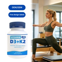 Compléments Nutritionnels Naturels Vitamines C, D3, K2, Glycinate de Magnésium, Marque Privée OEM/ODM