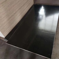Contrachapado de 4x8 pies y 18 mm con película de seguridad antideslizante, pegamento fenólico negro, encofrado para construcción de hormigón