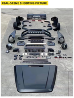Kit carrosserie large pour G-Class W463, nouvelle mise à niveau vers W464 W465 AMG G63, calandre de capot moteur, pare-chocs avant/arrière, protection anti-éclaboussures