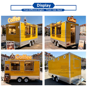 Rimorchio per Alimenti Commerciale: Container Trainabile, Food Truck per Dessert, Gelati e Caffè Mobile negli Stati Uniti - Product Image 2