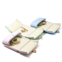 Boîte à bijoux pour broches en cuir PU, étui de rangement pour badges, plaques nominatives, emblèmes scolaires, médailles commémoratives, articles professionnels, Chine