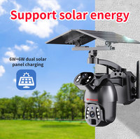 VESAFE Q6Max Dual-Lens Ultra HD Solar CCTV Security Camera Full-Color Night Vision Waterproof Remote Viewing Real-Time Alerts