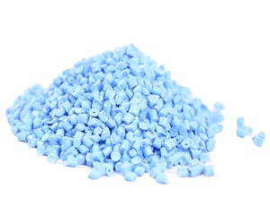 มาสเตอร์แบทช์ตุรกีสำหรับการผลิตพลาสติกหวายเทียม SAN PP PC PS สีฟ้าพลาสติกมาสเตอร์แบทช์คุณภาพสูงทำใน - Product Image 1