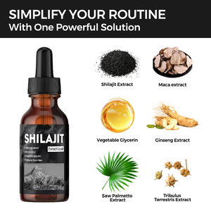 قطرات الشيلاجيت الهيمالايي من أولي، قطرات سائلة نقية 100% من الشيلاجيت الهيمالايي، حمض الفولفيك، شيلاجيت سائل مجفف بالشمس - Product Image 3