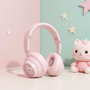 ชุดหูฟังบลูทูธแบบครอบหูไร้สาย เสียงสเตอริโอ สำหรับเล่นเกม ฟังเพลง ออกกำลังกาย ใช้งานได้หลากหลาย - Product Image 3