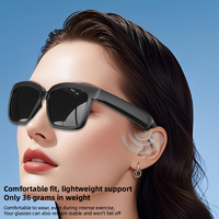 Lunettes intelligentes de traduction multilingue en temps réel, contrôle tactile, vidéo 1080P, étanches IP68, assistant IA pour les voyages et les affaires