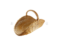 YULIN JIAFU 2024 bois de chauffage porte-bûches en osier naturel écorcé panier en bois d'osier disponible en deux tailles