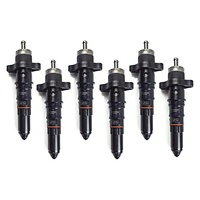 Piezas originales del inyector de combustible del motor diésel marino Cumminss para el generador K19 K38 K50 modelo 3076703 3016676 3053124