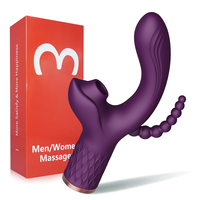 Vibrateur en silicone de qualité médicale en gros, avec 7 vitesses de succion et étanche, pour la stimulation vaginale et clitoridienne des femmes
